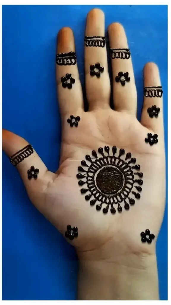 Simple Mehndi Design